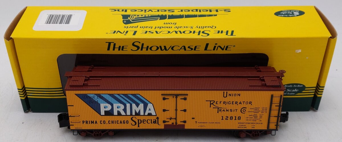 S-Helper 02050 S Scale Prima Special Reefer Car #12818 EX/Box