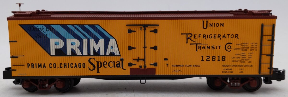 S-Helper 02050 S Scale Prima Special Reefer Car #12818 EX/Box