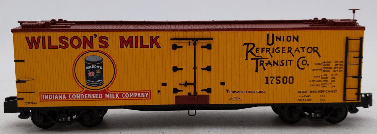 S-Helper 01275 S Union Refrigerator Transit Wilsons Milk Refrigerator Car #17500 EX/Box