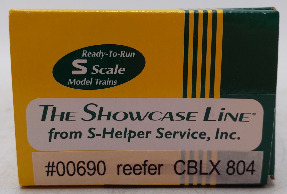 S-Helper Service 00690 Carling Canada Black Label Beer CBLX Reefer #804 EX/Box