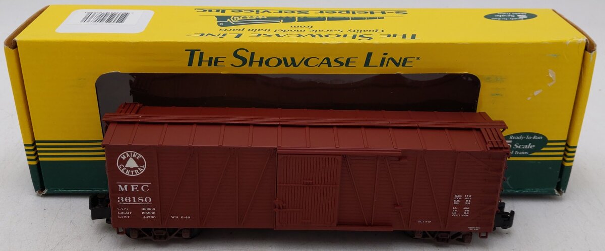 S-Helper 01836 S Gauge Maine Central Boxcar #36180 EX/Box