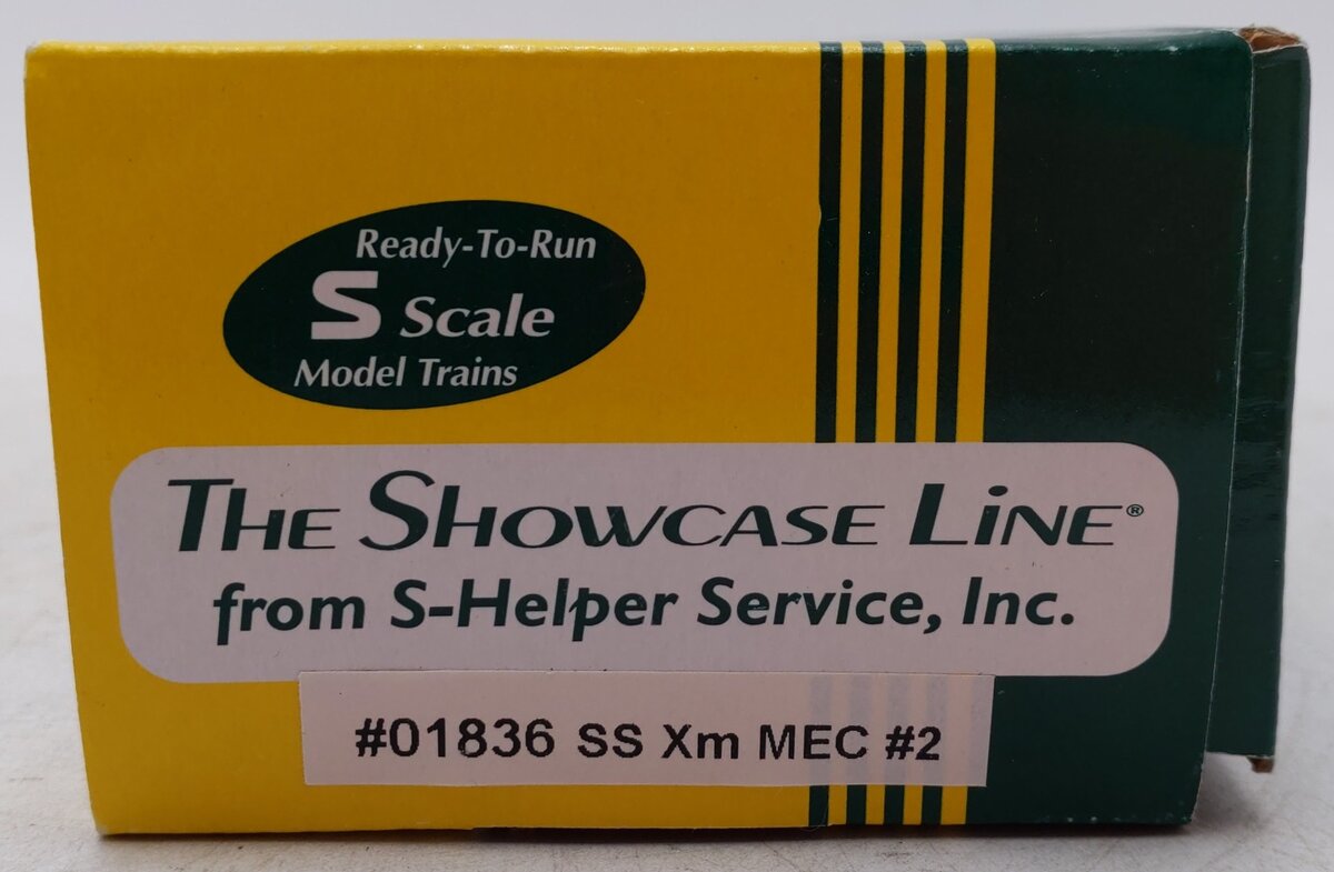 S-Helper 01836 S Gauge Maine Central Boxcar #36180 EX/Box