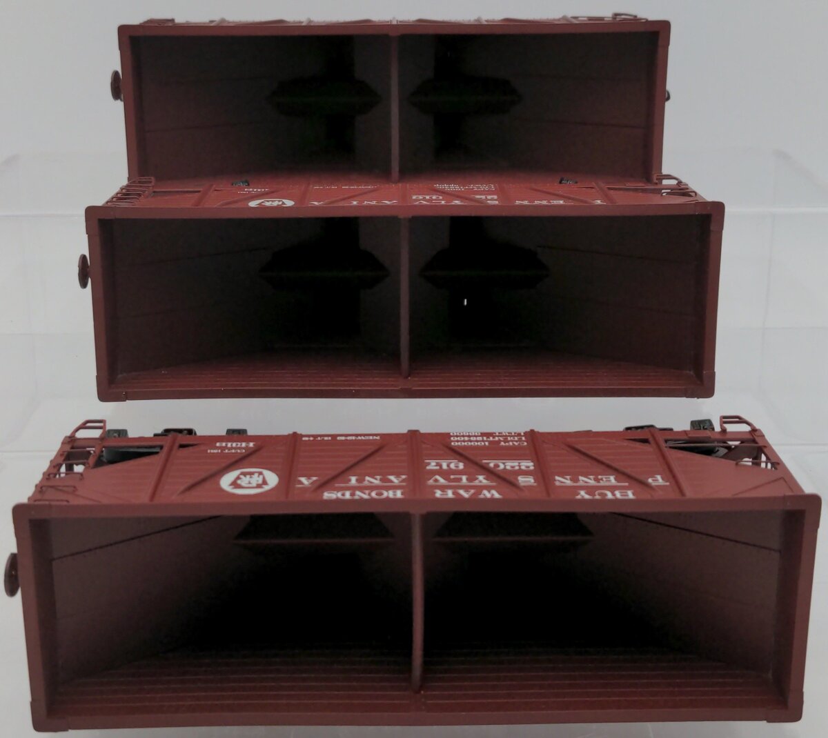 S-Helper 01226 S Scale Pennsylvania RR Hopper Car Set of 3 EX/Box