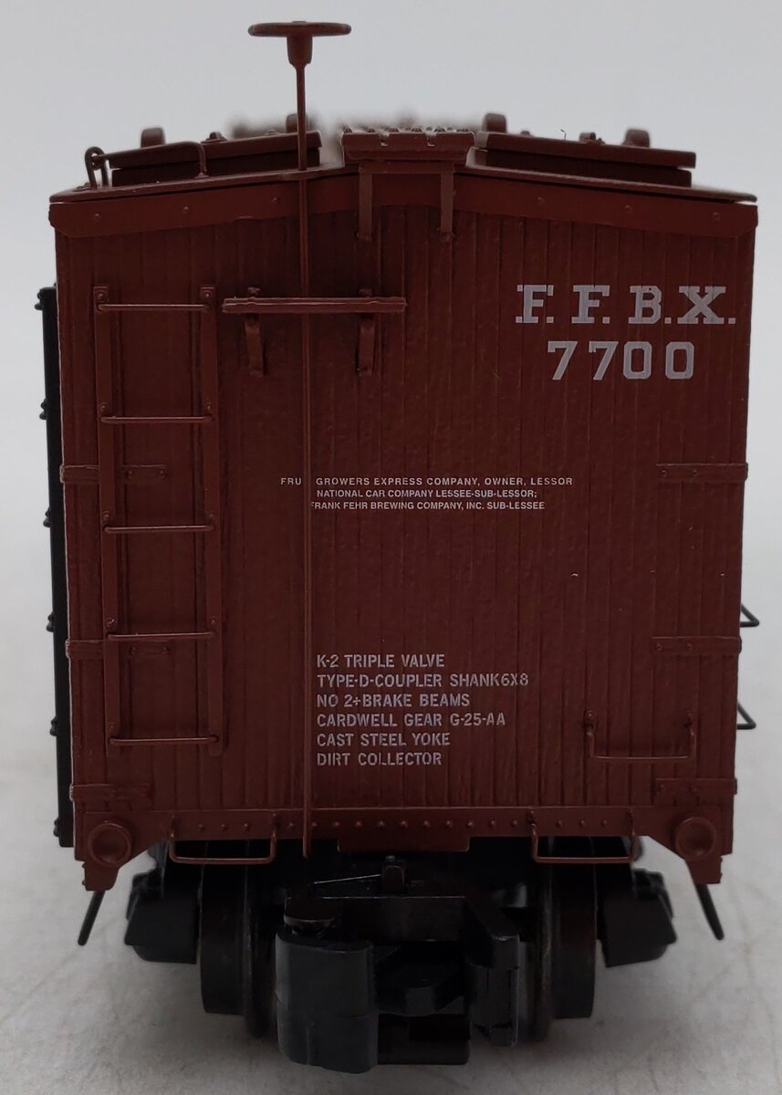 S-Helper 01899 S Gauge Fehr Brewing FFBX Ventilator-Refrigerator Car #7700 EX/Box