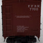S-Helper 01899 S Gauge Fehr Brewing FFBX Ventilator-Refrigerator Car #7700 EX/Box