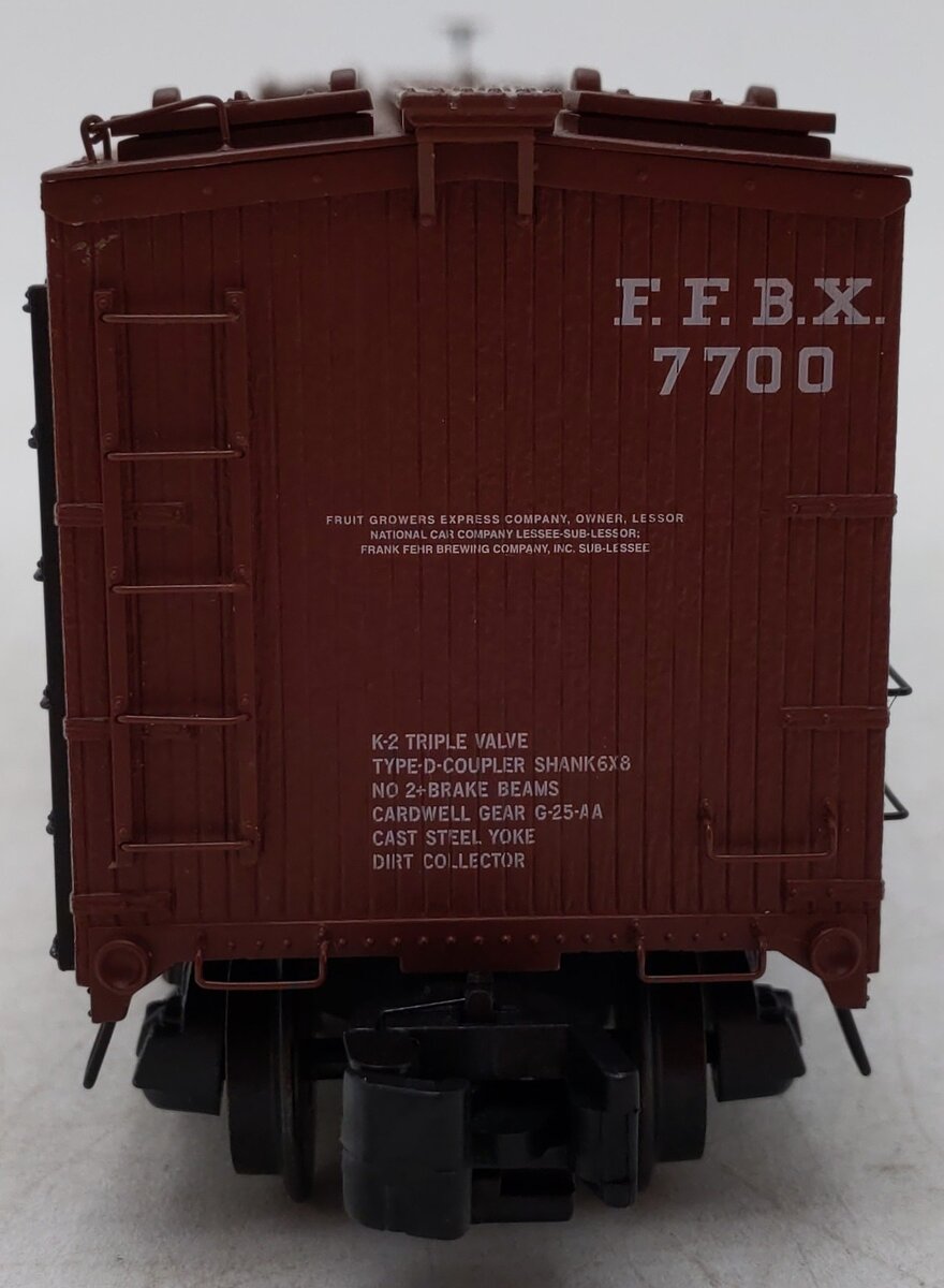 S-Helper 01899 S Gauge Fehr Brewing FFBX Ventilator-Refrigerator Car #7700 EX/Box