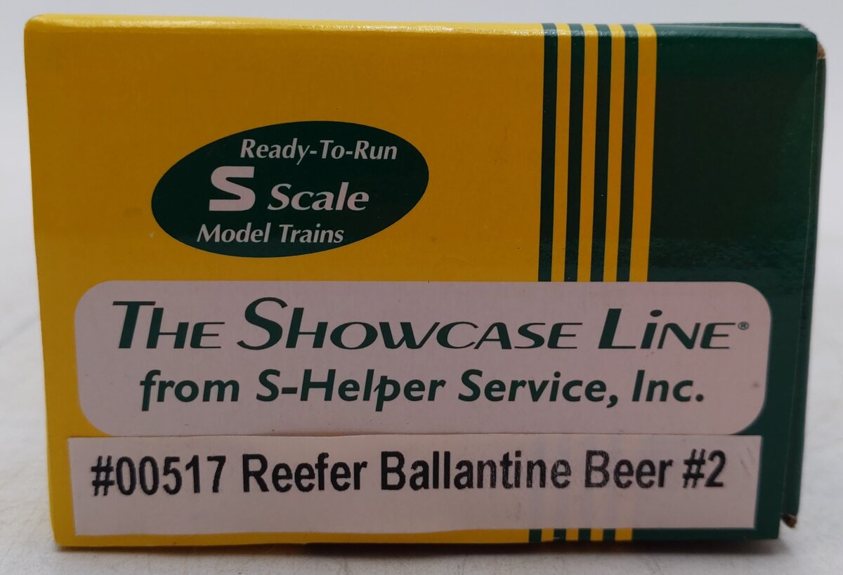 S-Helper Service 00517 S Ballantine Beer Reefer #107 EX/Box