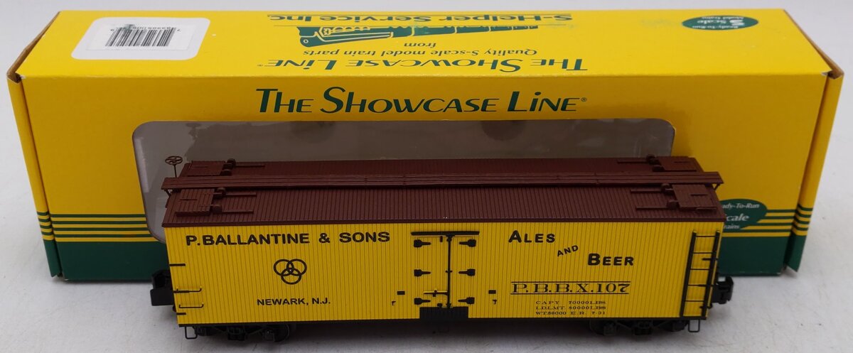 S-Helper Service 00517 S Ballantine Beer Reefer #107 EX/Box