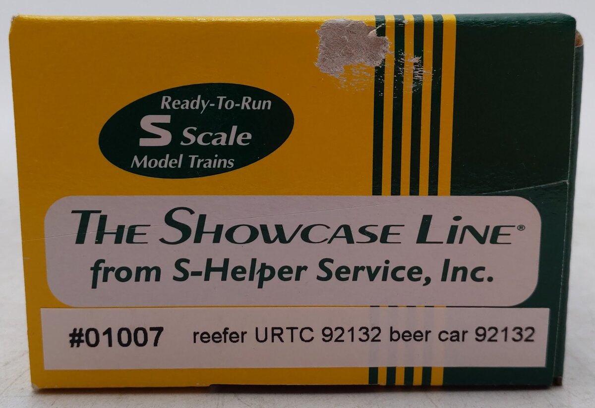 S-Helper 01007 S Gauge URTC Schlitz Beer Car #92132 EX/Box