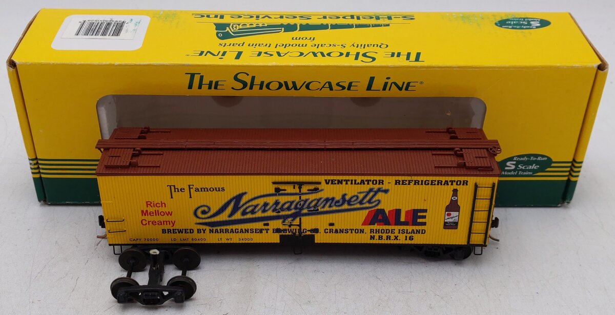 S-Helper Service 00528 S Narragansett Ale Reefer #16/Box