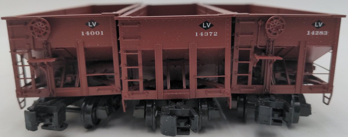 S-Helper 00772 S Gauge High Rail Lehigh Valley Hopper Set of 3 EX/Box