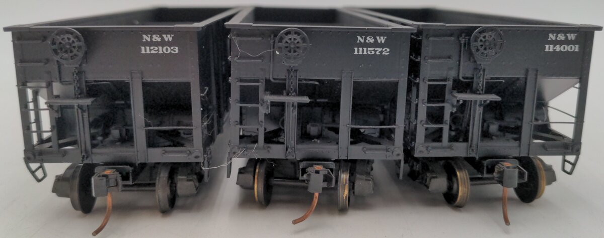 S-Helper 01202 S Gauge Norfolk & Western Hopper 3-Car Set EX/Box