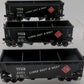 S-Helper Service 01124 S Gauge T.P.&W. Offset Hoppers 3-Pack EX/Box