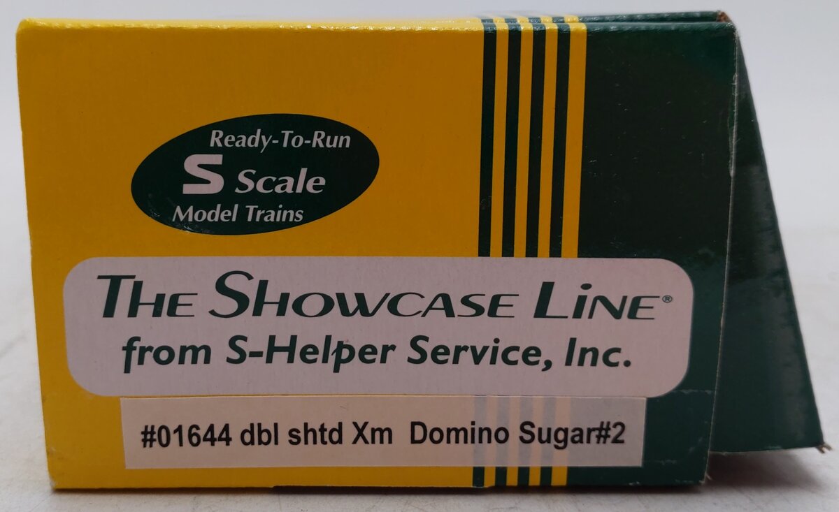 S-Helper 01644 S Gauge Domino Sugar Boxcar #621 EX/Box