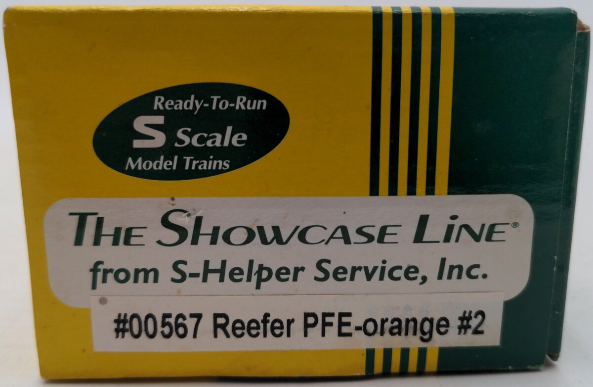 S-Helper Service 00567 S Gauge Pacific Fruit Express Reefer Car #19904 EX/Box