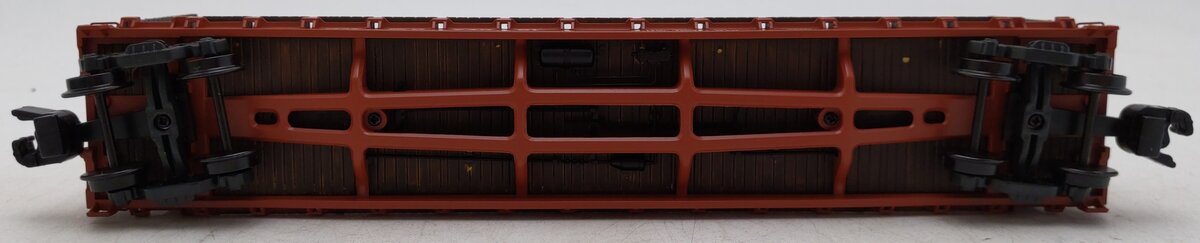 S-Helper Service 01729 S Scale GM&O Bulkhead Flatcar w/ Load #74051 EX/Box