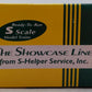 S-Helper Service 01729 S Scale GM&O Bulkhead Flatcar w/ Load #74051 EX/Box
