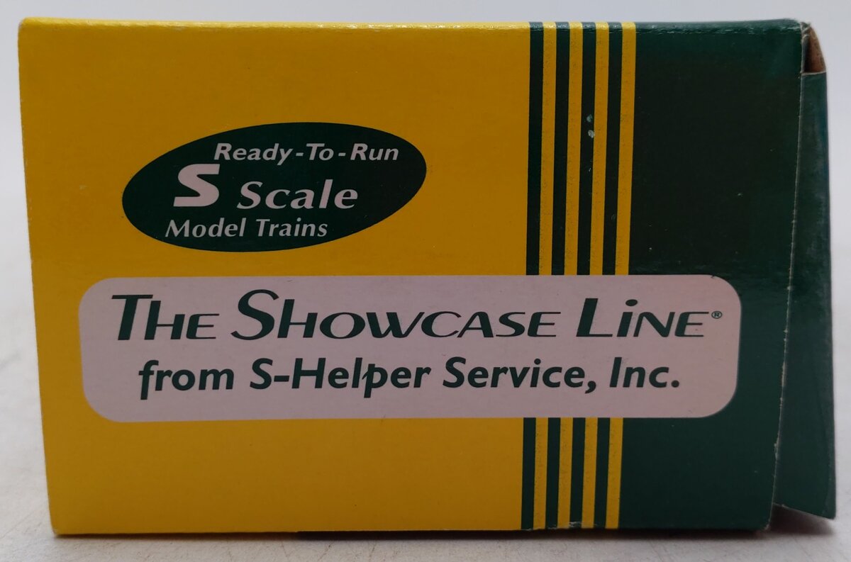 S-Helper Service 01729 S Scale GM&O Bulkhead Flatcar w/ Load #74051 EX/Box