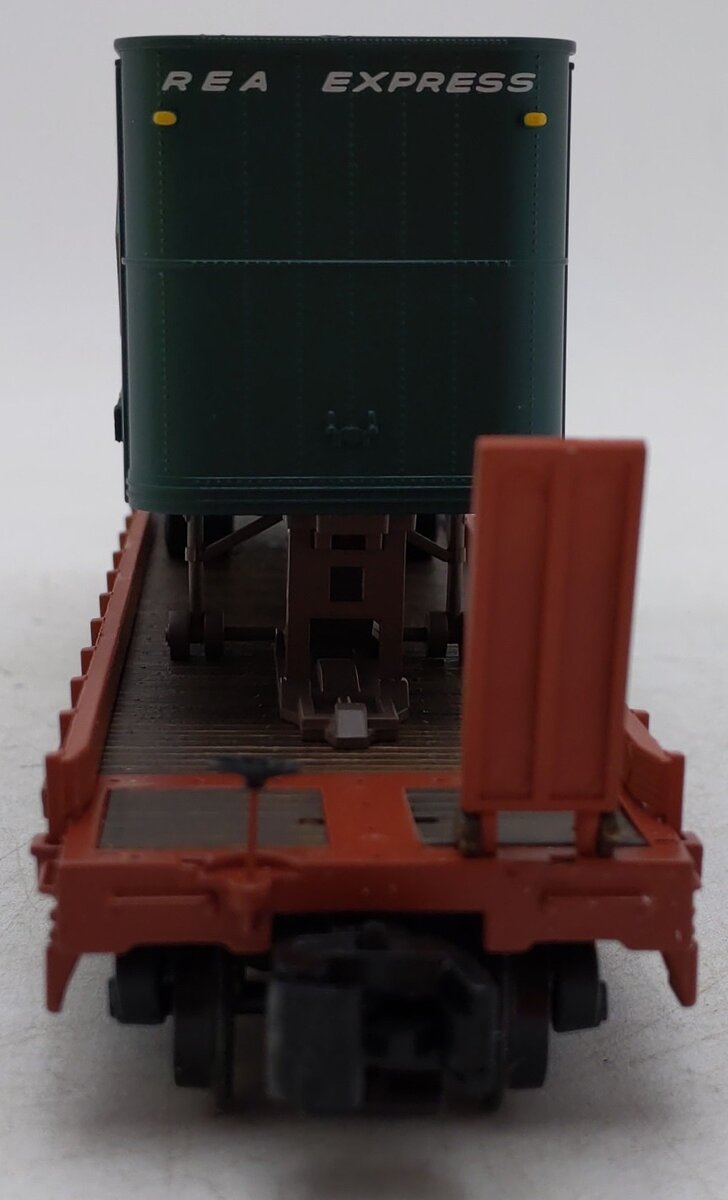 S-Helper Service 01811 S REA Christmas 53'6" Trailer On TTX Flatcar #475007 EX/Box