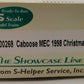 S-Helper Service 00268 S Gauge Maine Central Christmas Caboose #653 EX/Box
