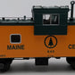 S-Helper Service 00268 S Gauge Maine Central Christmas Caboose #653 EX/Box