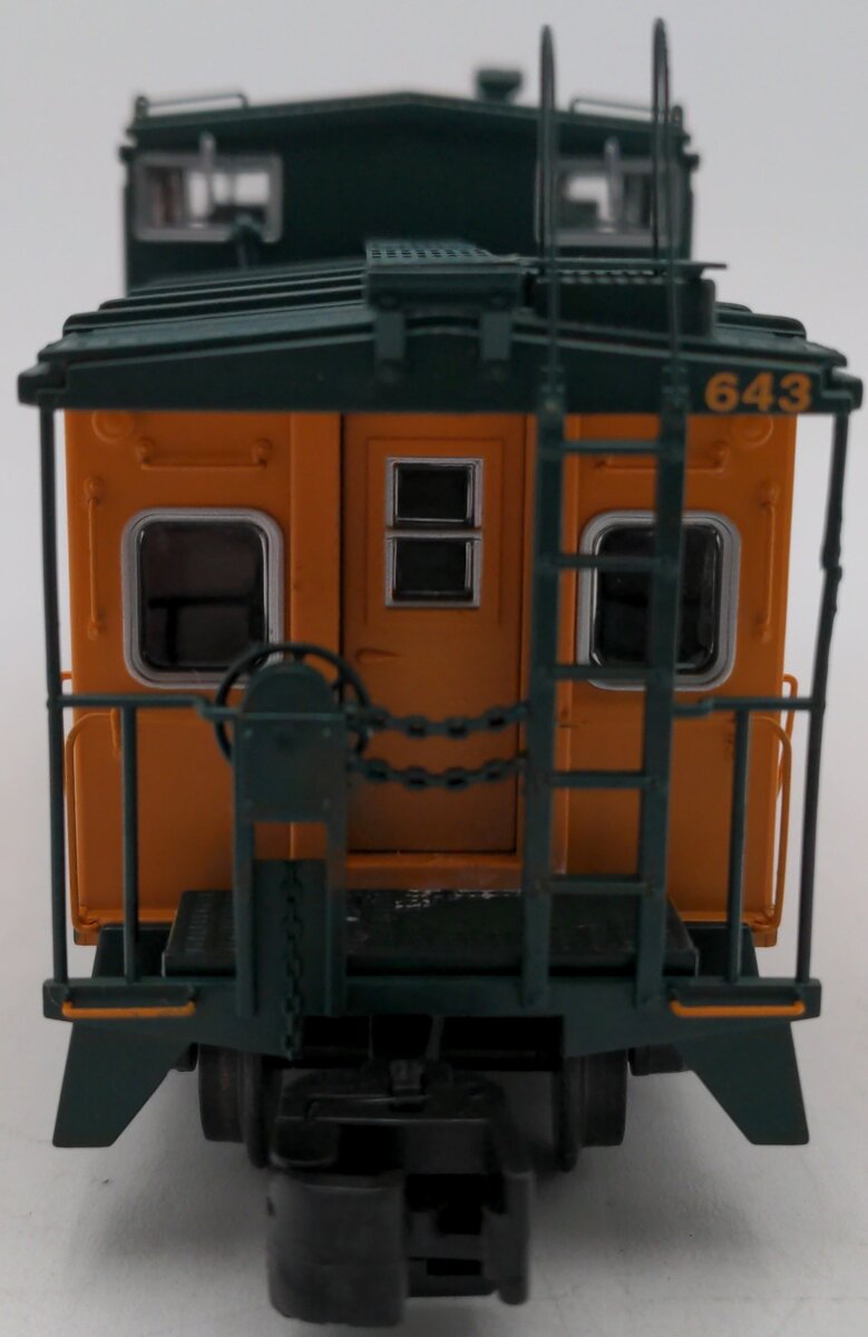 S-Helper Service 00268 S Gauge Maine Central Christmas Caboose #653 EX/Box
