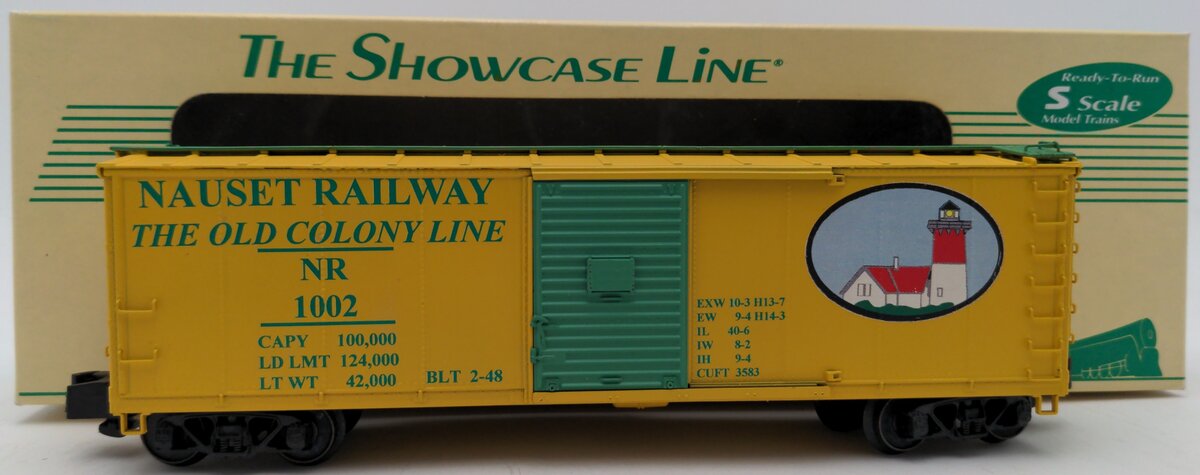 S-Helper 00124 S Modern Nauset Railway The Old Colony Line Boxcar #1289 EX/Box