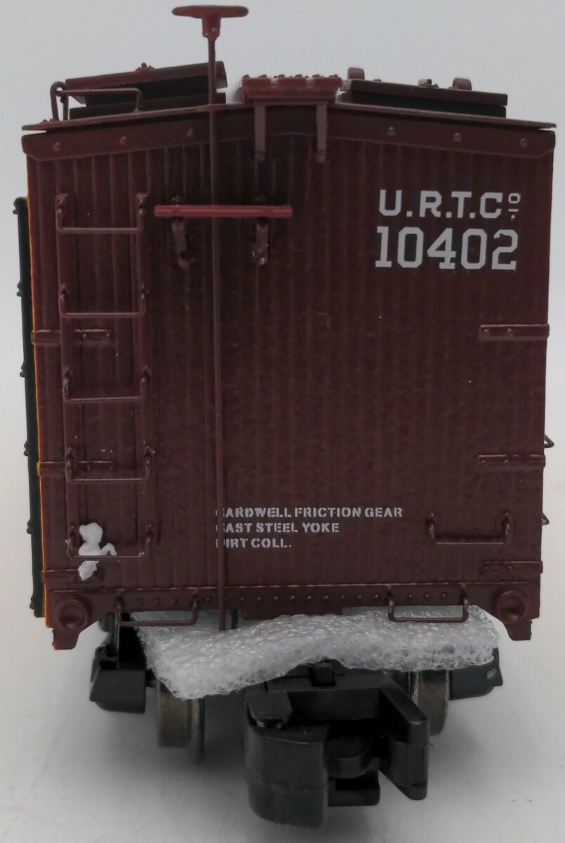 MTH 35-78004 S Gauge URTX Fulton Market 40’ Woodsided Reefer Car #10402 LN/Box