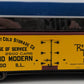 MTH 35-78004 S Gauge URTX Fulton Market 40’ Woodsided Reefer Car #10402 LN/Box