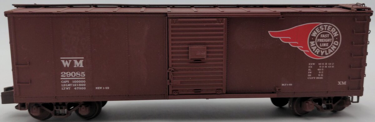 MTH 35-74011 Western Maryland 40' Boxcar #29083 VG/Box