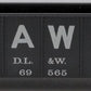 American Models 4413 S Scale Lackawanna 52' Gondola EX/Box