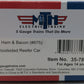 MTH 35-78008 S Scale Krey's Ham & Bacon 40' Woodside Reefer #875 LN/Box