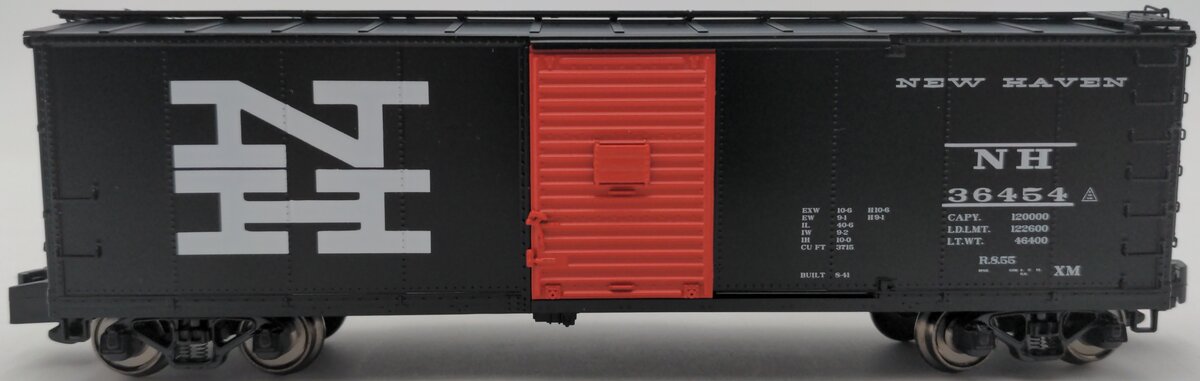 MTH 35-74004 S Scale New Haven Rebuilt Steel Boxcar #36154 EX/Box