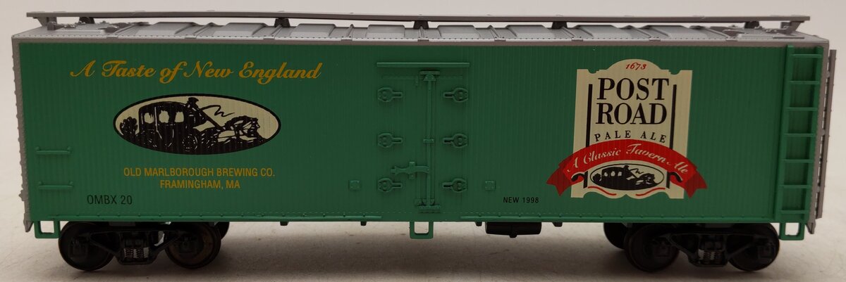 Crown Model Products SR-9050 S Gauge Post Road Pale Ale Hi-Rail Reefer #20 EX/Box