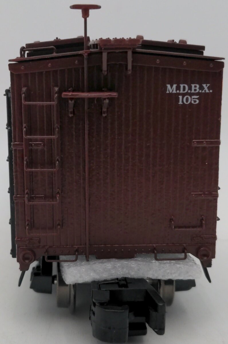 MTH 35-78016 S Gauge Senate Beer 40' Woodsided Reefer Car #105