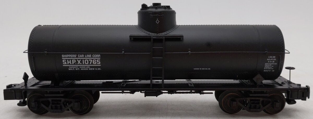 Des Plaines Hobbies DPS14012 S Scale Shippers Car Line Tank Car #10765 (Hi-Rail) EX/Box