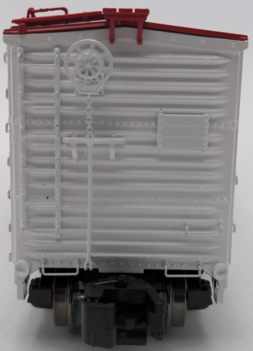 MTH 35-74001 S Gauge 2013 Christmas 40' Rebuilt Steel Box Car EX/Box