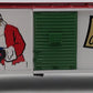 MTH 35-74001 S Gauge 2013 Christmas 40' Rebuilt Steel Box Car EX/Box