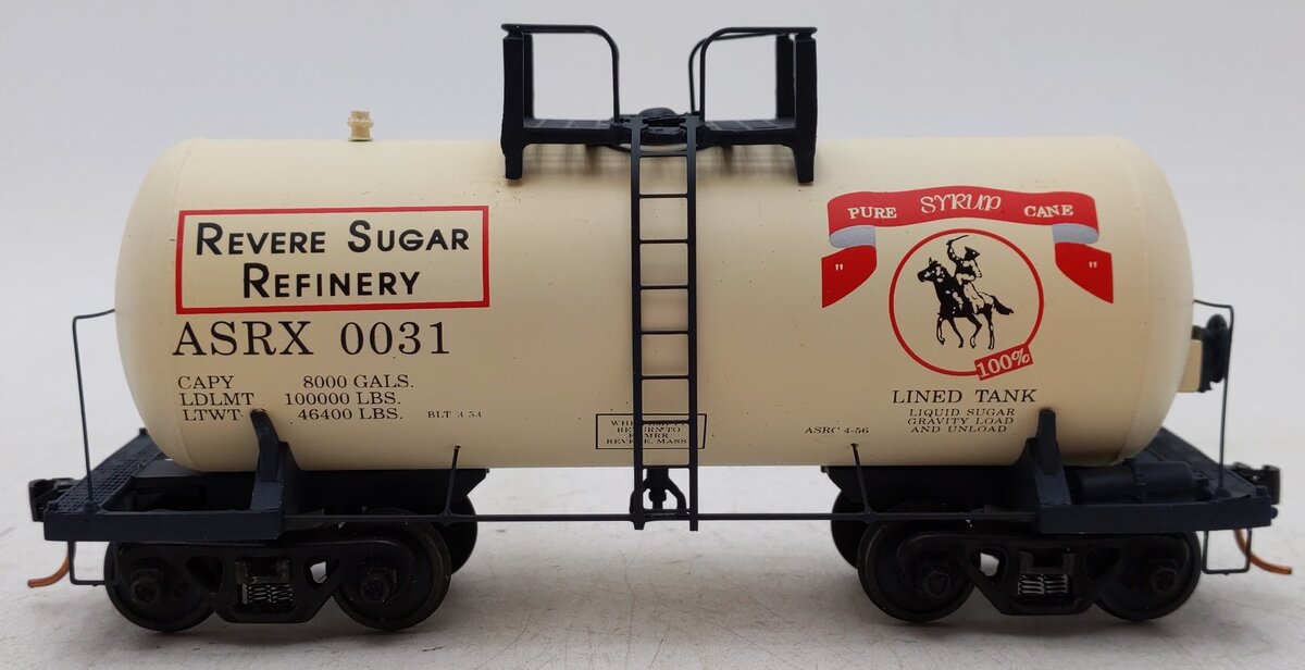 Downs Model RR 0031 S Gauge Revere Sugar Company Tank Car (HiRail) EX/Box