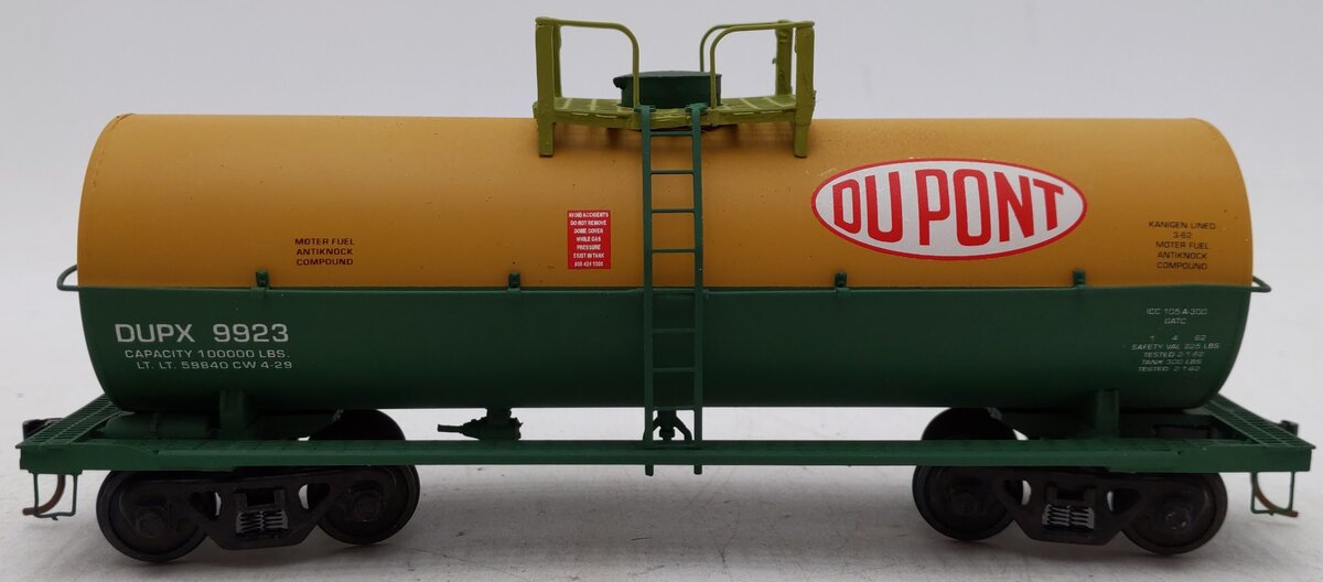 Downs Model RR TC-707 S Scale Dupont Tank Car EX/Box