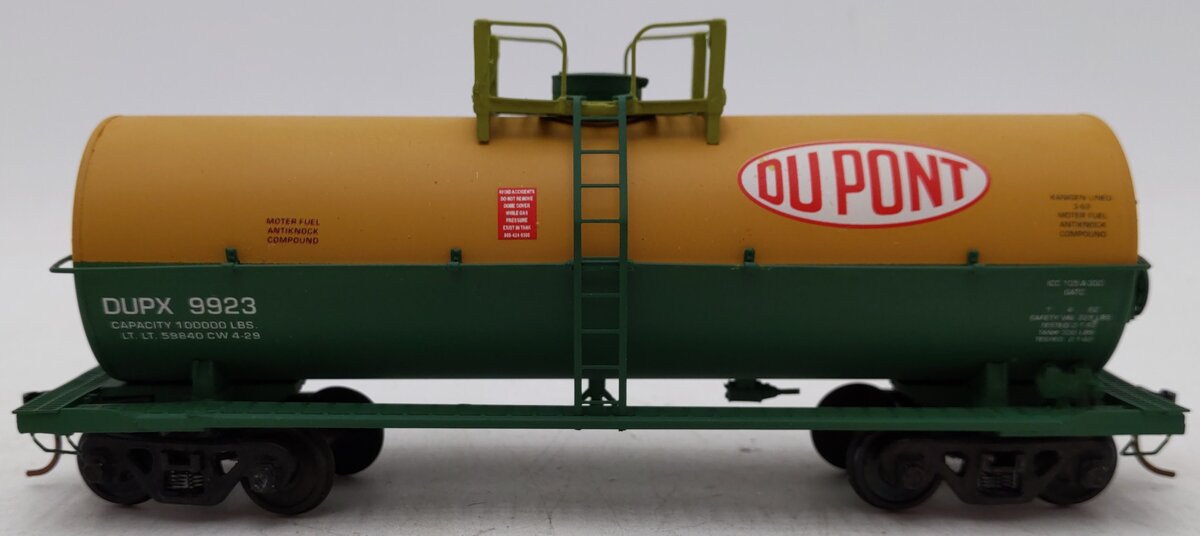 Downs Model RR TC-707 S Scale Dupont Tank Car EX/Box