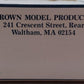 Crown Model Products SR-9050 S Gauge Post Road Pale Ale Hi-Rail Reefer #25 EX/Box