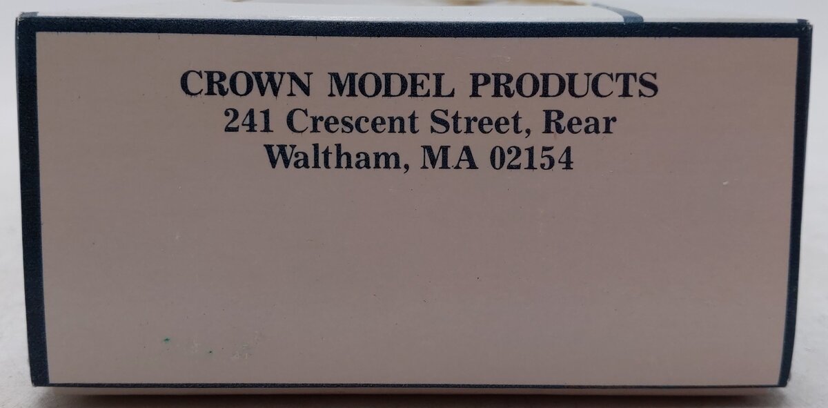 Crown Model Products SR-9050 S Gauge Post Road Pale Ale Hi-Rail Reefer #25 EX/Box