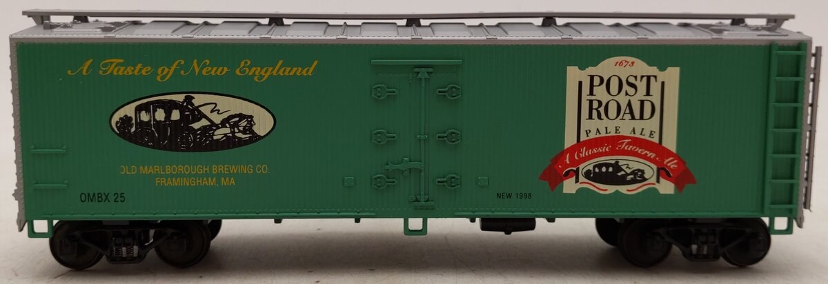 Crown Model Products SR-9050 S Gauge Post Road Pale Ale Hi-Rail Reefer #25 EX/Box