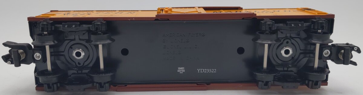 American Flyer 2219401 S Western Maryland Insulated Boxcar #7 EX/Box