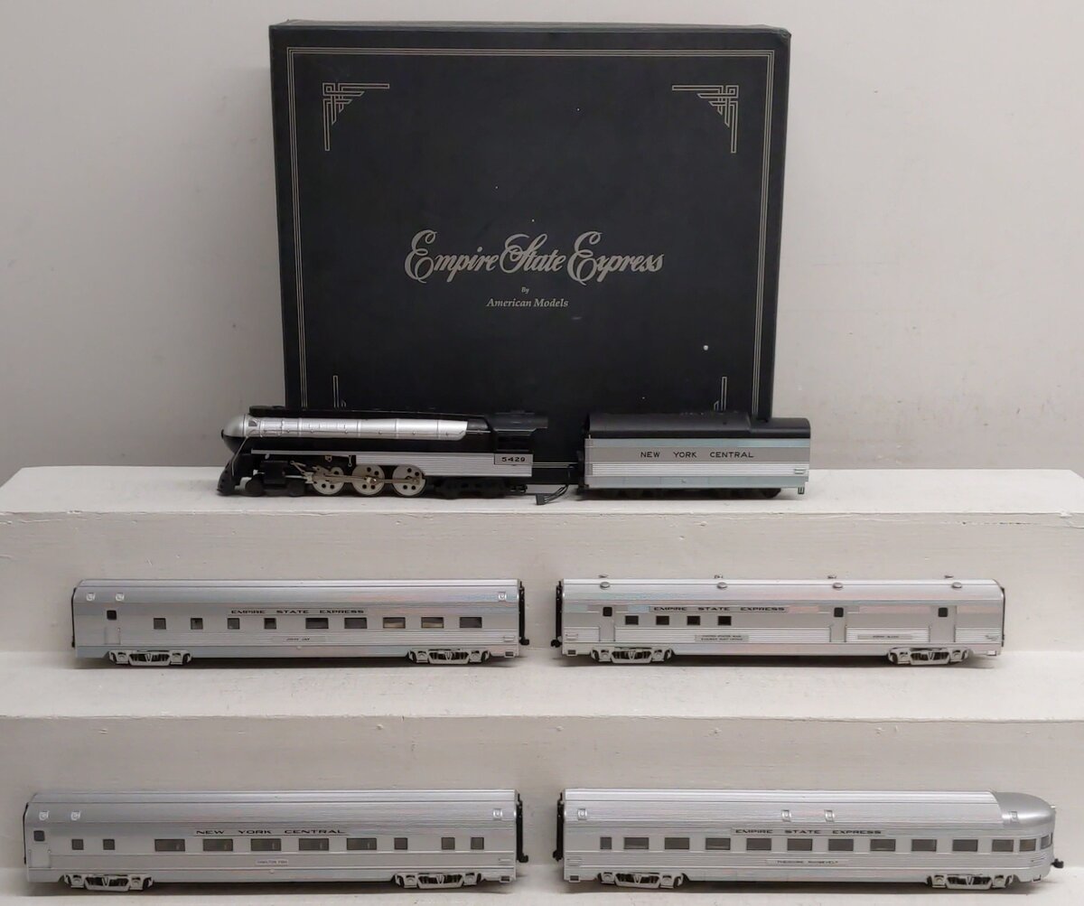 American Models S Scale New York Central Empire State Express Set EX/Box