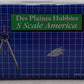 Des Plaines Hobbies NASG 2018-2 S Scale Moxie Tank Car with Platform #2013 EX/Box