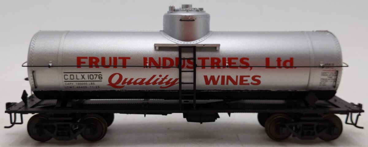 Des Plaines Hobbies DPS14121 S Gauge Fruit Industries Tank Car #1076 EX/Box
