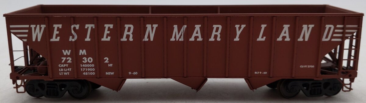 Des Plaines Hobbies DPS15141S 15141 S Scale Western Maryland 3-Bay Hopper #72302 LN/Box