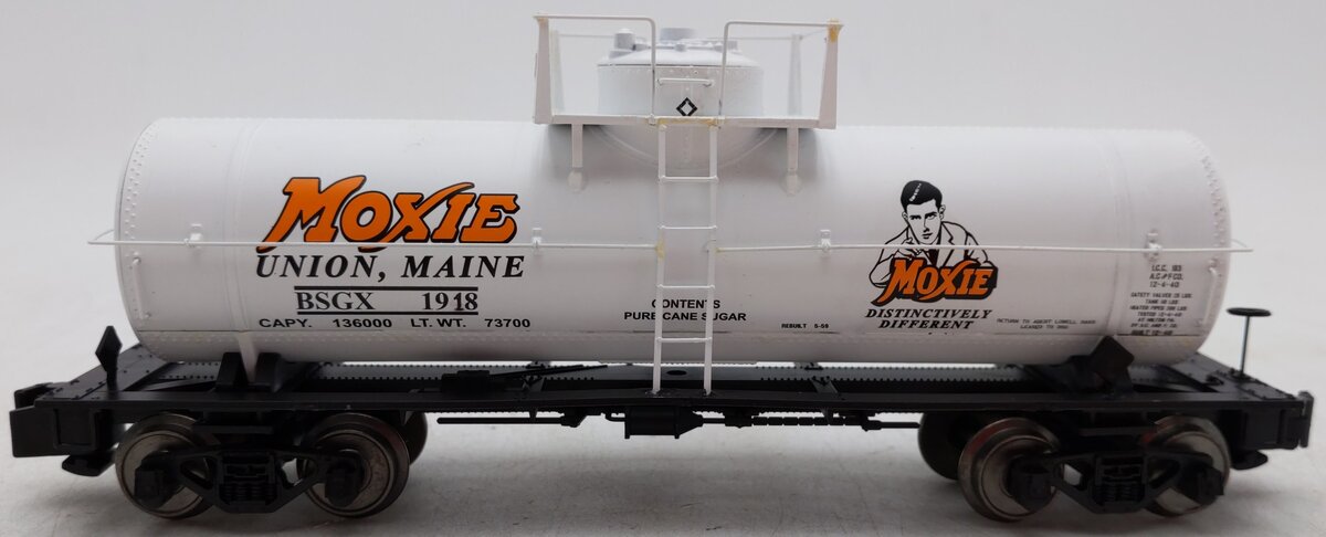 Des Plaines Hobbies NASG 2018-1 S Scale Moxie Tank Car with Platform #1948 EX/Box